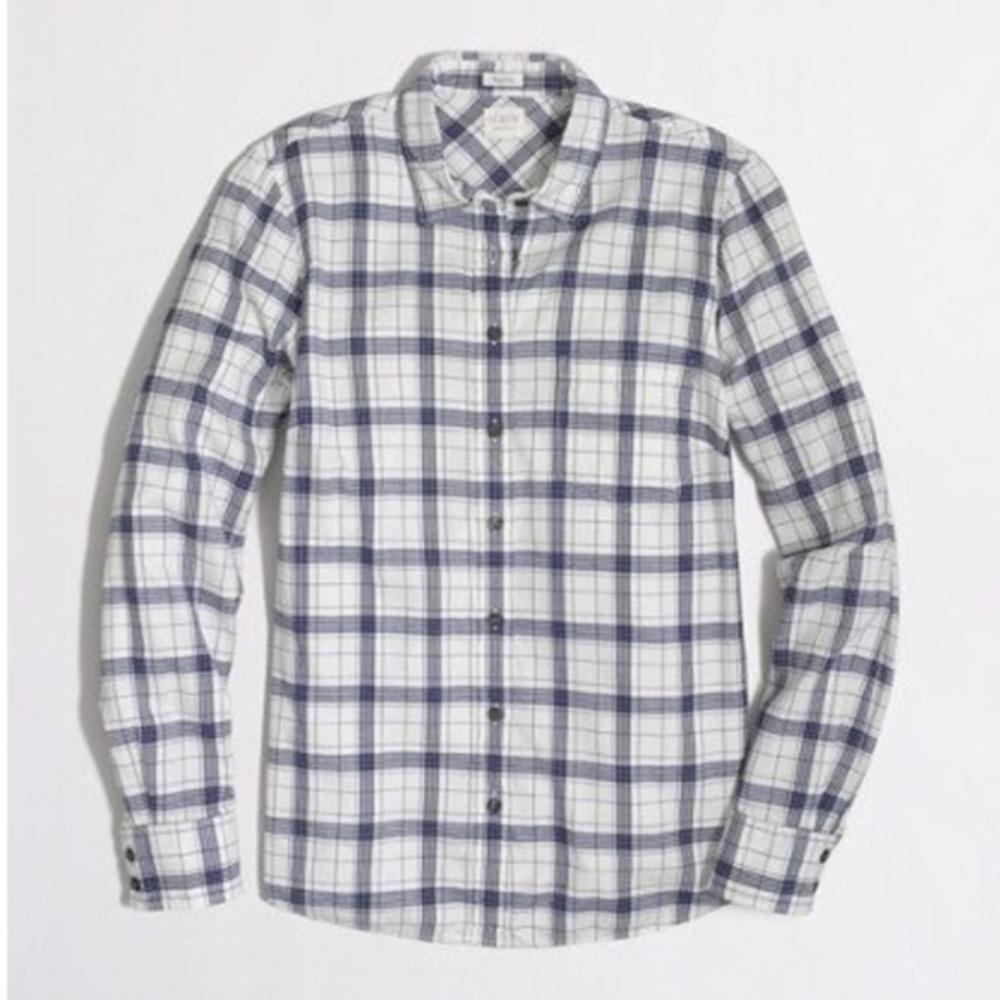 J. Crew Perfect Fit Flannel Shirt